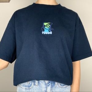 Honu Hawaiian Sea Turtle Blue T-Shirt